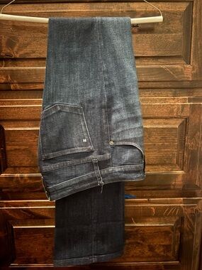 Women's Dark Blue Boot-Cut Jeans only worn once.